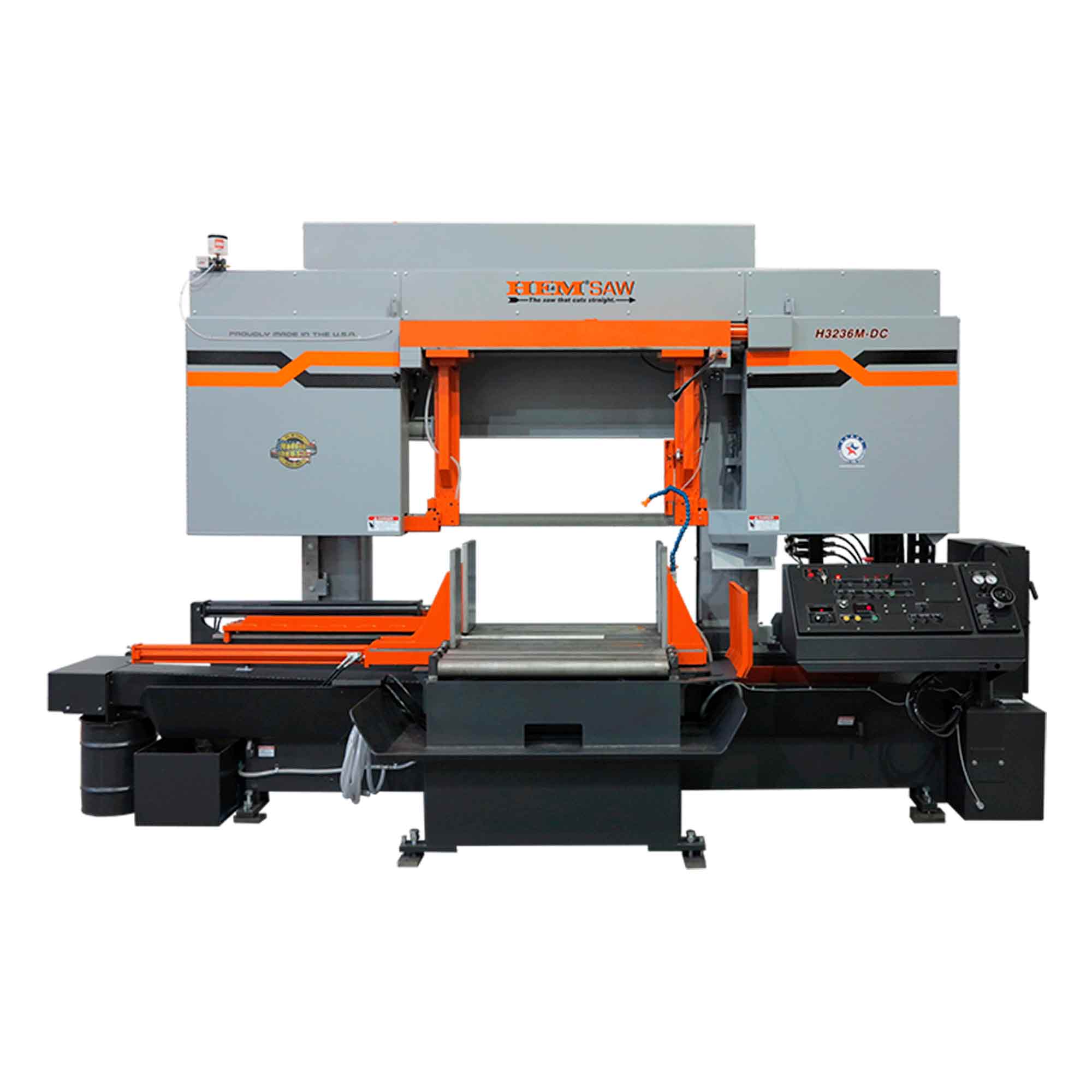 HEM SAW-H3236M-DC / H3236M-DC Máquina de Sierra Cinta Doble Columna H3236M-DC